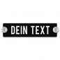 Preview: Dein Text - 200x50mm, Schwarz