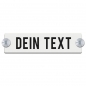 Preview: Dein Text - 200x50mm, Weiß