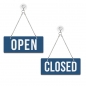 Preview: Open / Closed - Graviertes Wendeschild