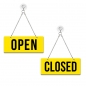 Preview: Open / Closed - Graviertes Wendeschild