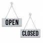 Preview: Open / Closed - Graviertes Wendeschild