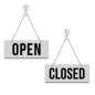 Preview: Open / Closed - Graviertes Wendeschild