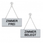 Preview: Zimmer frei / Zimmer belegt - Graviertes Wendeschild