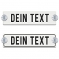 Preview: Dein Text - 200x50mm, Weiß