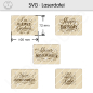 Preview: Geschenkverpackung für Gutscheinkarten (5 Stück im Set)