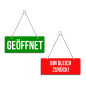 Preview: Geöffnet/Bin gleich zurück!
