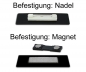 Preview: Befestigung Nadel oder Magnet