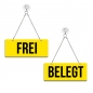 Preview: Frei/Belegt, gelb