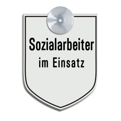 Sozialarbeiter mit Sauger