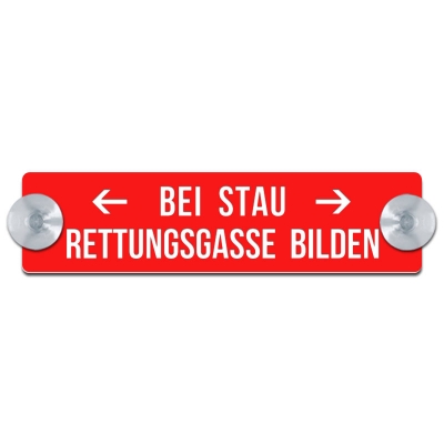 Bei Stau Rettungsgasse bilden