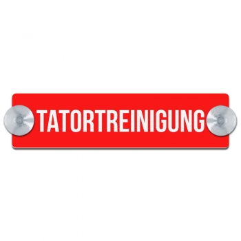 TATORTREINIGUNG - 200x50mm