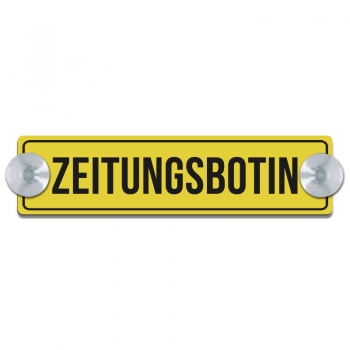 ZEITUNGSBOTIN - 200x50mm