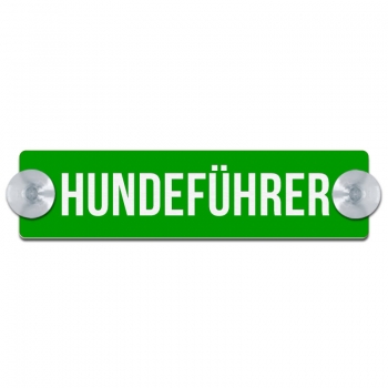 HUNDEFÜHRER - 200x50mm