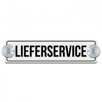 LIEFERSERVICE - 200x50mm
