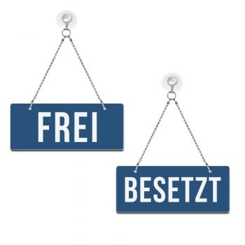Frei / Besetzt - Graviertes Wendeschild