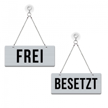 Frei / Besetzt - Graviertes Wendeschild
