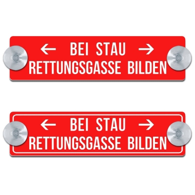 Bei Stau Rettungsgasse bilden