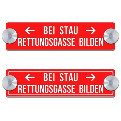 Bei Stau Rettungsgasse bilden