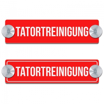 TATORTREINIGUNG - 200x50mm