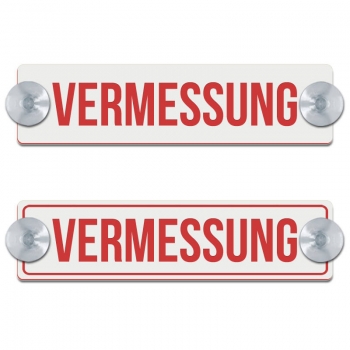 VERMESSUNG - 200x50mm