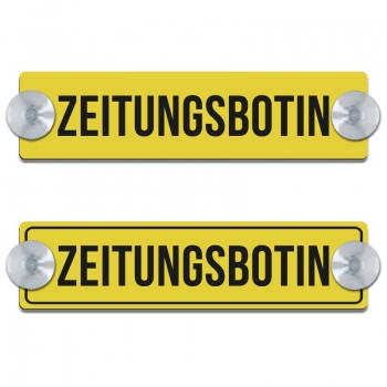 ZEITUNGSBOTIN - 200x50mm