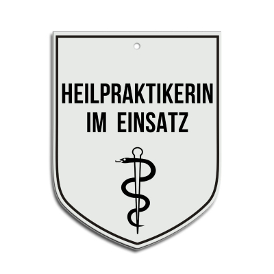Heilpraktikerin im Einsatz