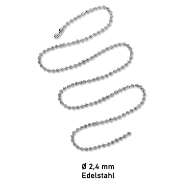 Kugelkette aus Edelstahl