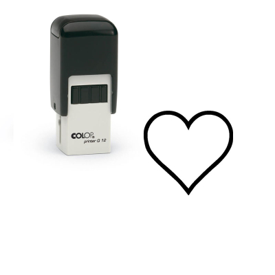 Herz - Stempel für Bonuskarten, Treuekarten, Rabattkarten etc. - 001