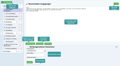 Textbaustein-Manager