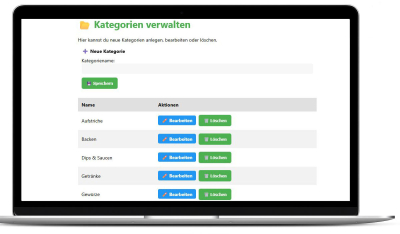 Rezepteverwaltung