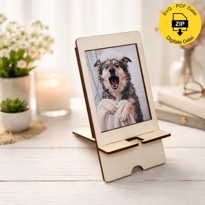 Handyhalter mit Fotofach