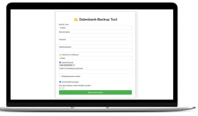 Datenbank Backup Tool