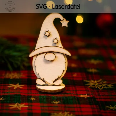 Wichtel mit Sternmütze