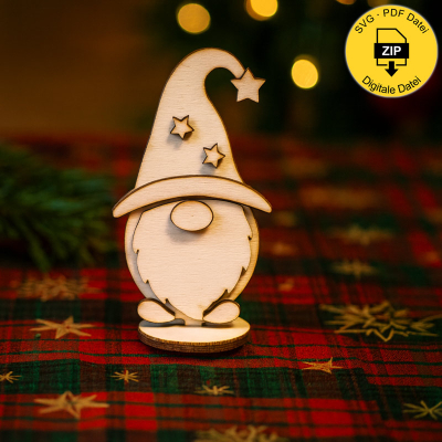 Wichtel mit Sternmütze