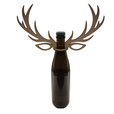 Renbier – die wohl lustigste Laservorlage für Flaschen mit Humor