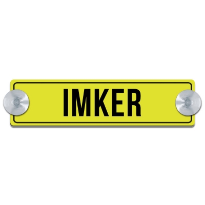 Imker mit Rand