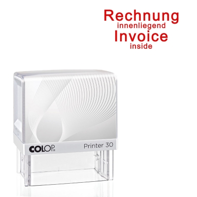 Rechnung innenliegend/Invoice inside