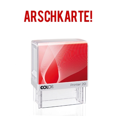 ARSCHKARTE!