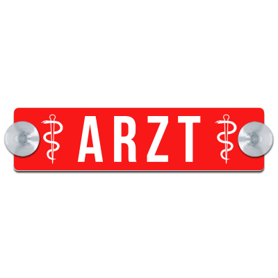 Arzt mit Äskulapstab, ohne Rand