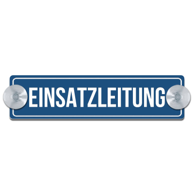EINSATZLEITUNG mit Rand