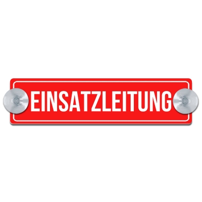 EINSATZLEITUNG mit Rand