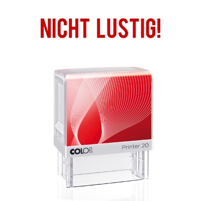 NICHT LUSTIG!