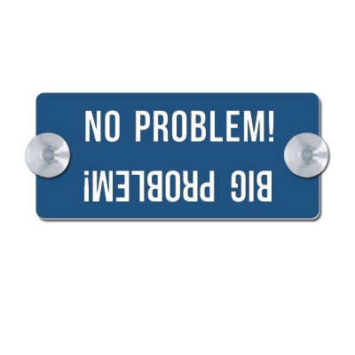 No Problem - Big Problem! - blau