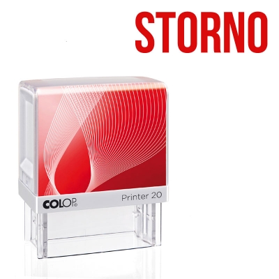 STORNO - Colop Printer 20, Abdruck: Rot