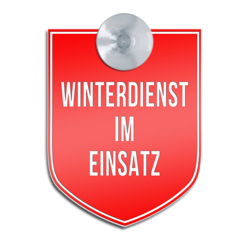 Magnetschild Feuerwehr im Einsatz 610 x 180 mm