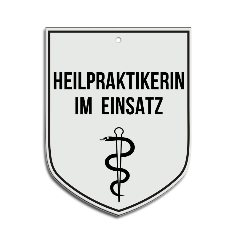 Heilpraktikerin im Einsatz