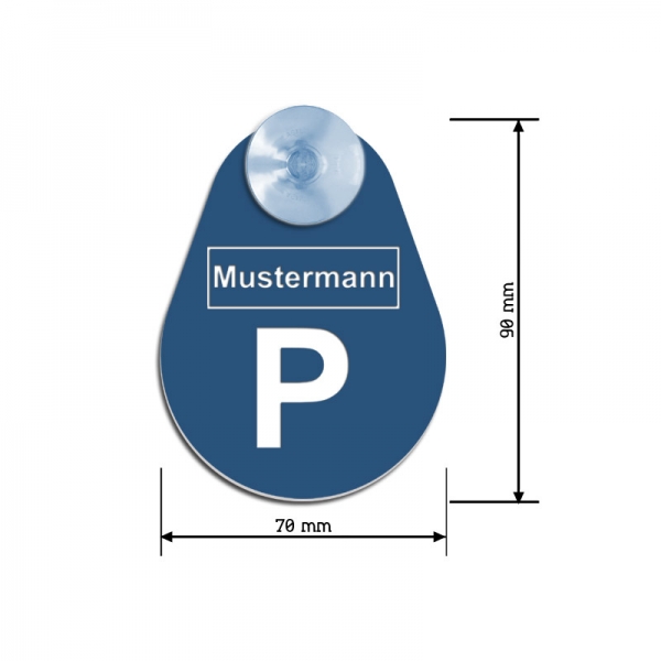 Parkausweis beantragen - oranger und blauer Parkausweis