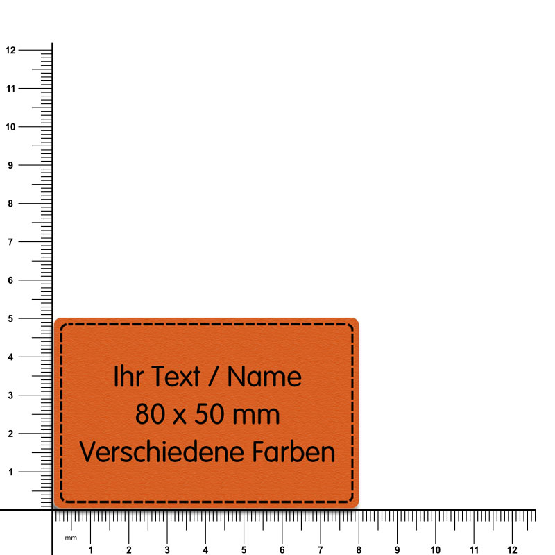 Aufnäher mit Wunschnamen