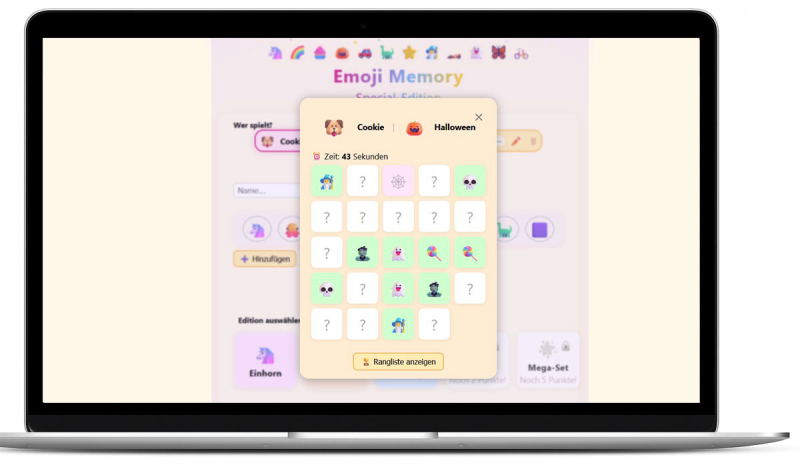 Emoji Memory