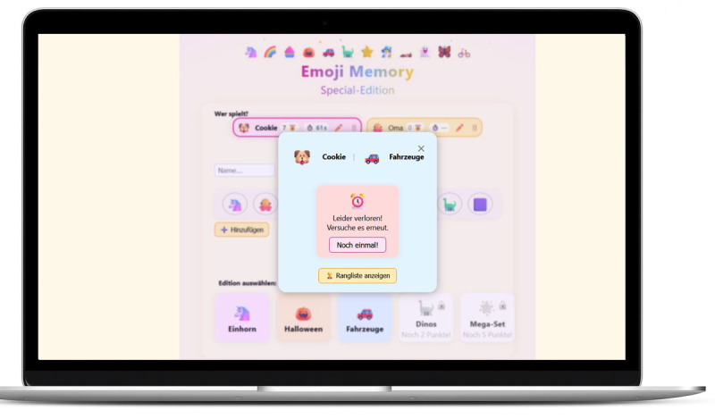 Emoji Memory